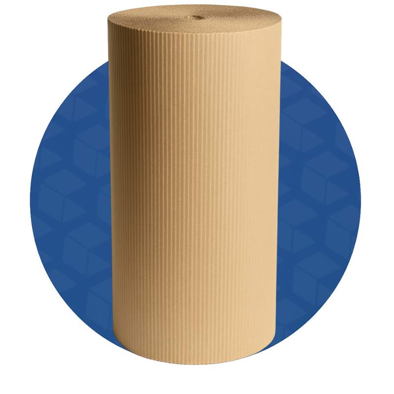 Rollo de Cartón Corrugado